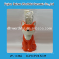 2016 most fashionable ceramic toothpick holder in fox shape